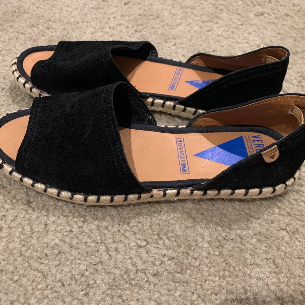 Verbenas Espadrilles with open-toe size 37